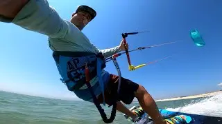 Hardings kiting the flats