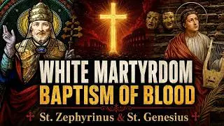 Saints Zephyrinus & Genesius | White & Red Martyrdom, Baptism of Blood & Grace