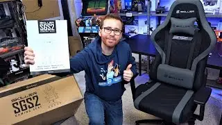 La MIGLIORE SEDIA DA GAMING ECONOMICA su AMAZON! MONTAGGIO e PROVA! | SHARKOON SKILLER SGS2