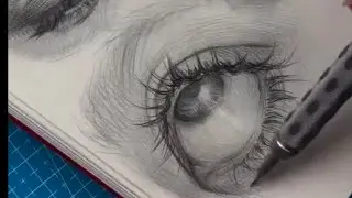 Compilation of my charcoal and graphite drawings✍️✏️ | komi art infinity | #youtubeshorts #art 