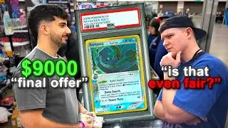 Negotiating BIG Pokemon Deals With @JarchompCollectibles | VENDOR POV