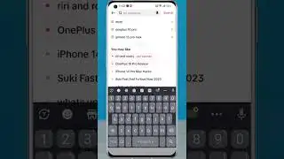 Как очистить недавнюю историю поиска в TikTok #shorts