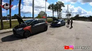 BIG TURBO FIESTA ST RUNS NITROUS K20 FA5 AND J35 SWAPPED ACURA TL