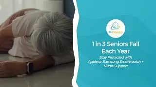 Fall Detection Smartwatch Personal Alarm for Seniors | Nurse Support 24/7