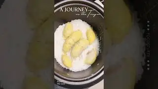 Sầu ri&ecirc;ng hấp cơm #shortsfeed #viralvideo #foryou #xuhuongyoutube #saurieng #durian #xhhh #food