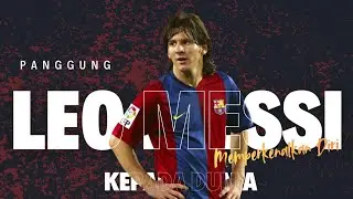 MOMEN LIONEL MESSI MENGEJUTKAN DUNIA SEPAKBOLA DI AWAL KARIRNYA.