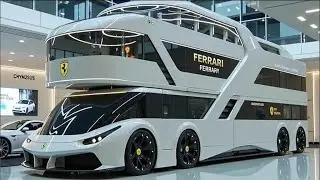 Ferrari Motorhome 2026 года &mdash; самый роскошный суперкар-дом на колесах!