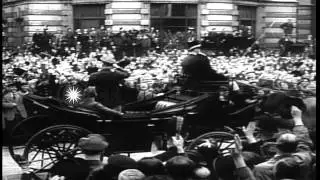 Eisenhower as the Supreme Commander of the North Atlantic Treaty Organization and...HD Stock Footage