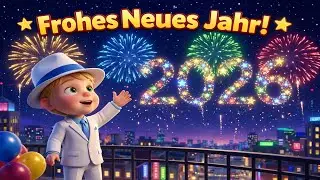 Frohes Neues Jahr! 🎆🎶 | Fröhliches Neujahrslied für Kinder
