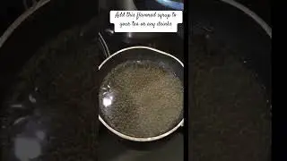 🍍🧋Easy syrup taste better to your hot or cold drinks #fatisfoodjourney #food #syrup #youtubeshorts
