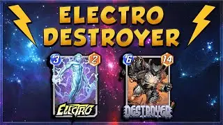 *ELECTRO DESTROYER* BEST ELECTRO RAMP DECK | Guide + Gameplay | MARVEL SNAP