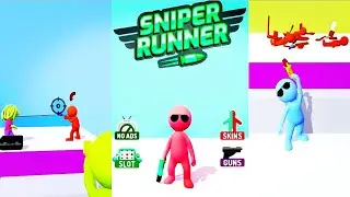 Sniper Runner : 3D shooting & sniping gameplay walkthrough / mobile game #2