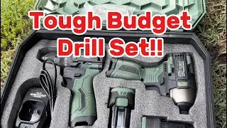 Tough Budget Drill Set! Excited Work 17v Drill & Driver Review! 