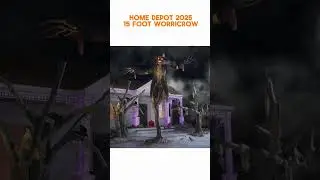 New! Home Depot Halloween 2025  15 Foot Worricrow - #codeorange #homedepot