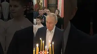 #putin #lider #presidente #rusia Christian celebration with Putin in an Orthodox church.