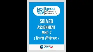 MHD07 Solved Assignment 2020-21| MHD 07 Ignou  Assignment 2021| IGNOU MHD 7 Assignment
