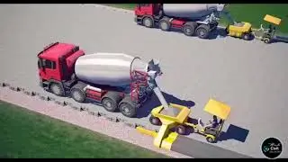 Road Building Technology | Animation | #archcivilcollector