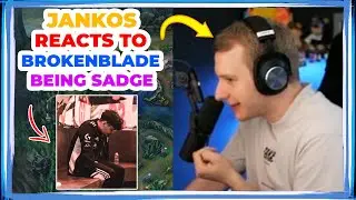 Jankos Reacts to G2 BrokenBlade Being BROKEN 👀