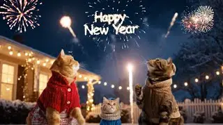 MaMa Cat Family &ndash; Happy New Year Party! | Funny & Heartwarming Kids Story
