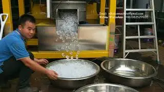Fábrica de máquinas de hielo, cómo hacer tubos de hielo para bebidas