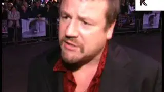 Рэй Уинстон на премьере фильма «Ничего не глотать» в 1997 году, Лондон, архивные кадры 1990-х годов