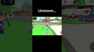 Whats wrong with his feet😭 #Roblox #Adoptme #funny #glitch #bot #bots
