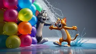 Tom and Jerry Funny Water Balloon Warfare 💦😂 | Kids Cartoon Fun | YouTube Kids