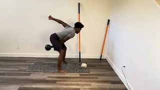 How to improve your overhead shoulder movement using training sticks. 