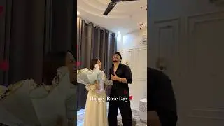 Jasleen ne dia mujhe Rose Day pe surprise🌹 #shorts #roseday #vihaannjasleen