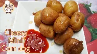 How to make Chessy Mini Corn dog using Pancake mix | Pinoy Meryenda |