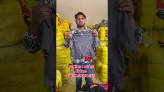 Ladies t shirt #panipat #clothing Panipat export surplus market, clothing business thrift, Cloth