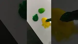 1 strok painting flowers🌸😱#shortvideo #viralshorts