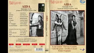 G.Verdi - AIDA - Arena di Verona : 9 Ağustos 1966