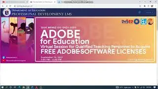 DepEd Professional Development LMS |How to create new account