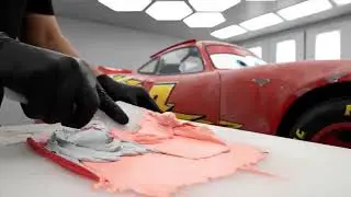 ASMR Car Restoration | 2006 Lightning McQueenForgotten in Storage Shed -Bought for $280
