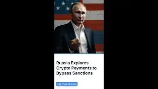 Russia Explores Crypto Payments to Bypass Sanctions