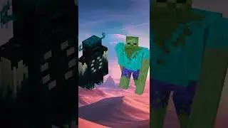 Warden vs all Minecraft mutant mobs. #minecraft #warden