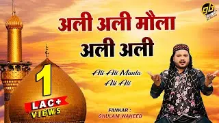 Ghulam Waheed New Qawwali  - अली अली मौला अली अली - Islamic New Song - Bismillah