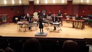 TCNJ percussion ensemble - Aja