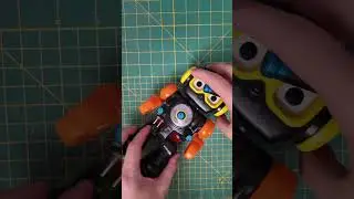 Change the batteries with me on my circuit bent toy robot I forgot I had #circuitbending #musictech