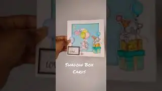 Shadow Box Cards #shorts