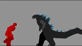 Crimson typhoon Vs Godzilla