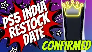 PS5 INDIA OCTOBER RESTOCK | PS5 RESTOCK OCTOBER DATE | PS5 INDIA RESTOCK FOR OCTOBER #PS5INDIA #PS5