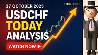 АНАЛИЗ USDCHF НА СЕГОДНЯ | Торговля на Форекс в режиме реального времени | 27 октября 2025 г.