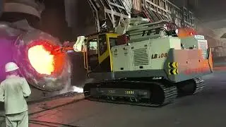 LB108 ladle debrikcing machine