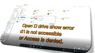 Location is not available in Laptop |how to Fix computer access deny hard disk |Drive access is deny