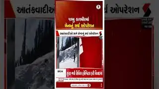 Jammu Kashmir | જમ્મુ કાશ્મીરમાં સેનાનું સર્ચ ઓપરેશન | Indian Army | Search Operation | Shorts