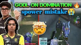 SPOWER mistake 😭|| Godl on domination 🔥#spower #jonathan #bgmi #bgmivideos 