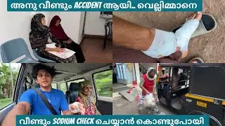 അനു വീണ്ടും accident ആയി.. വെല്ലിമ്മാനെ വീണ്ടും sodium Check ചെയ്യാൻ കൊണ്ടുപോയി 