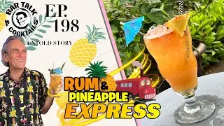 RUM & PINEAPPLE EXPRESS COCKTAIL & those last days of Summer | Bar Talk & Cocktails